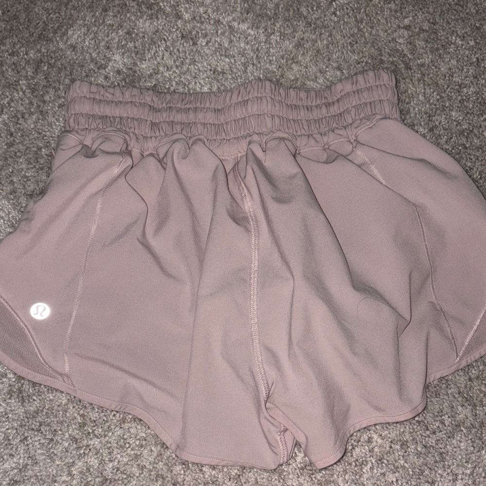 Women's Lululemon pink hotty hot Shorts